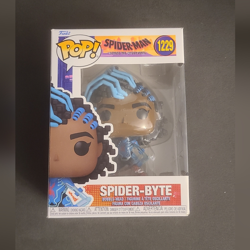 #1229 Spider-Byte Funko Pop! Marvel Spider-Man across the spiderverse